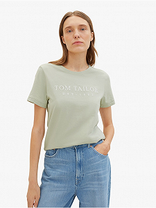 Футболка Tom Tailor 1041288-34895 XS Фисташковый - Фото 1