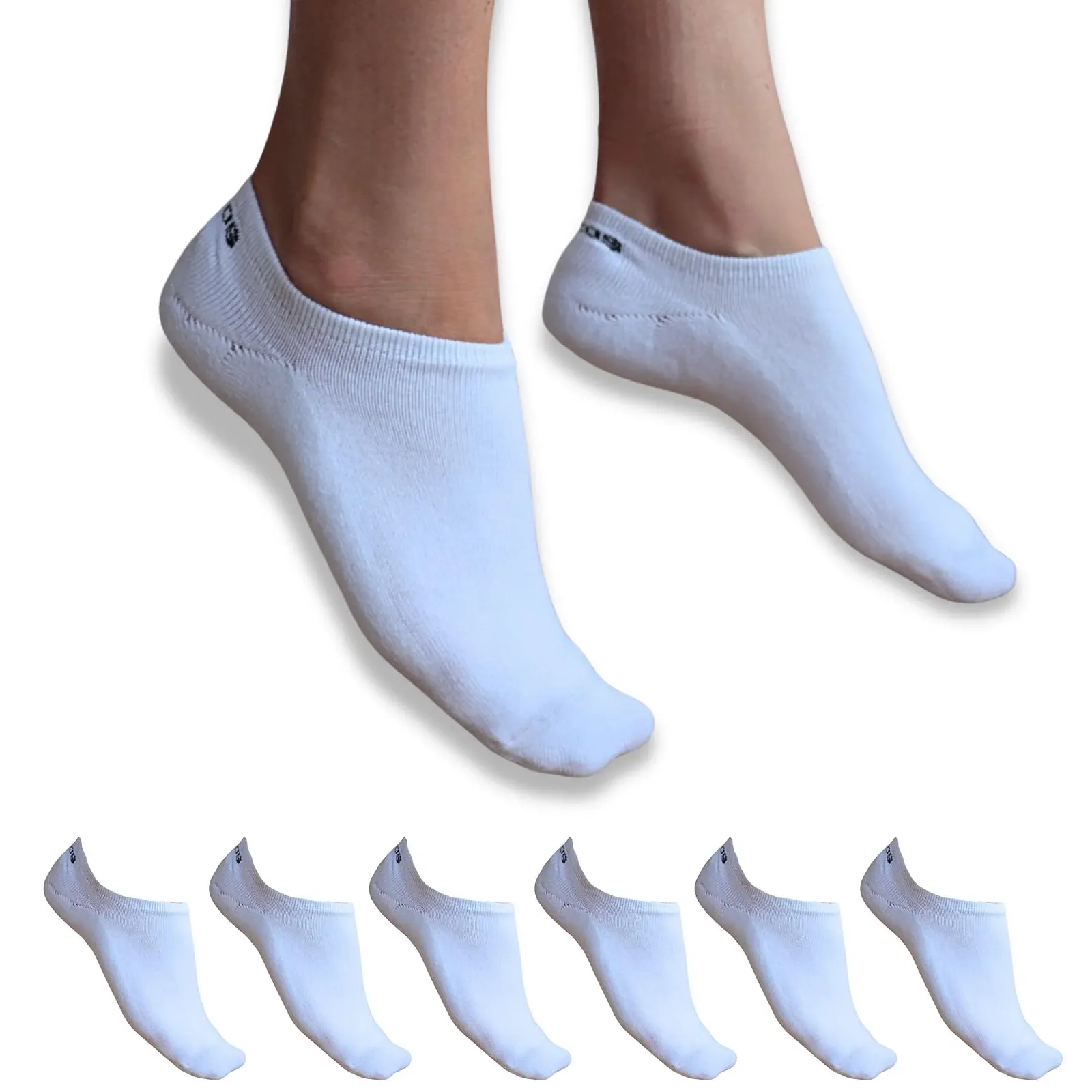 Шкарпетки Trainer Organic Cotton для Чоловіків та Жінок, 6 пар - Неслизькі та Невидимі - Короткі шкарпетки, фото №1 Шкарпетки Trainer Organic Cotton для Чоловіків та Жінок, 6 пар - Неслизькі та Невидимі - Короткі шкарпетки, фото №1