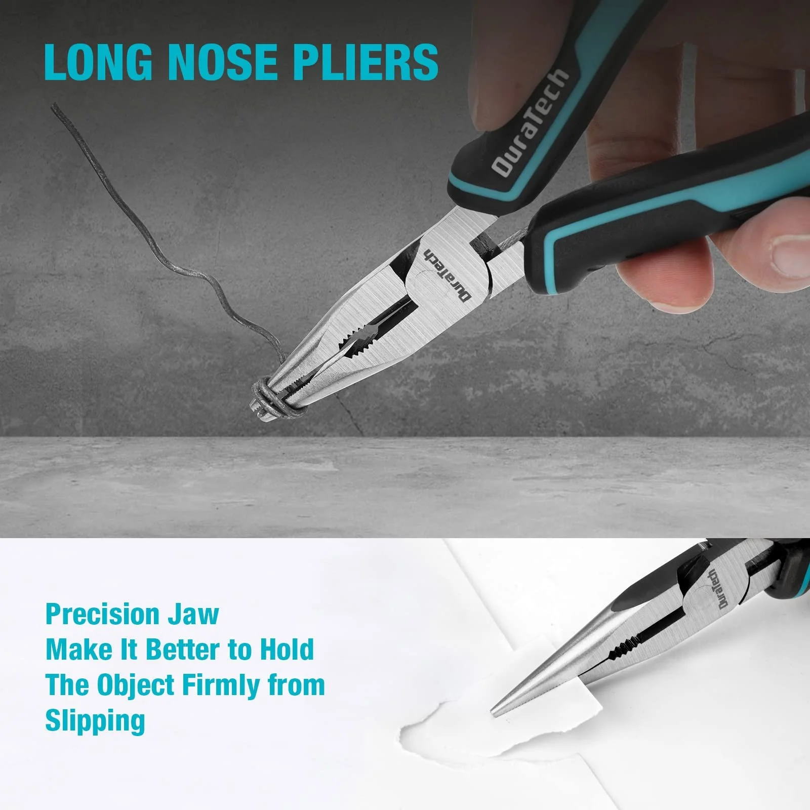 Набор плоскогубцев DURATECH, 3 шт., профессиональный набор плоскогубцев с высоким рычагом, плоскогубцы с удлиненными губками, боковые кусачки, плоскогубцы со скользящим соединением 150 мм, фото №5 Набор плоскогубцев DURATECH, 3 шт., профессиональный набор плоскогубцев с высоким рычагом, плоскогубцы с удлиненными губками, боковые кусачки, плоскогубцы со скользящим соединением 150 мм, фото №5