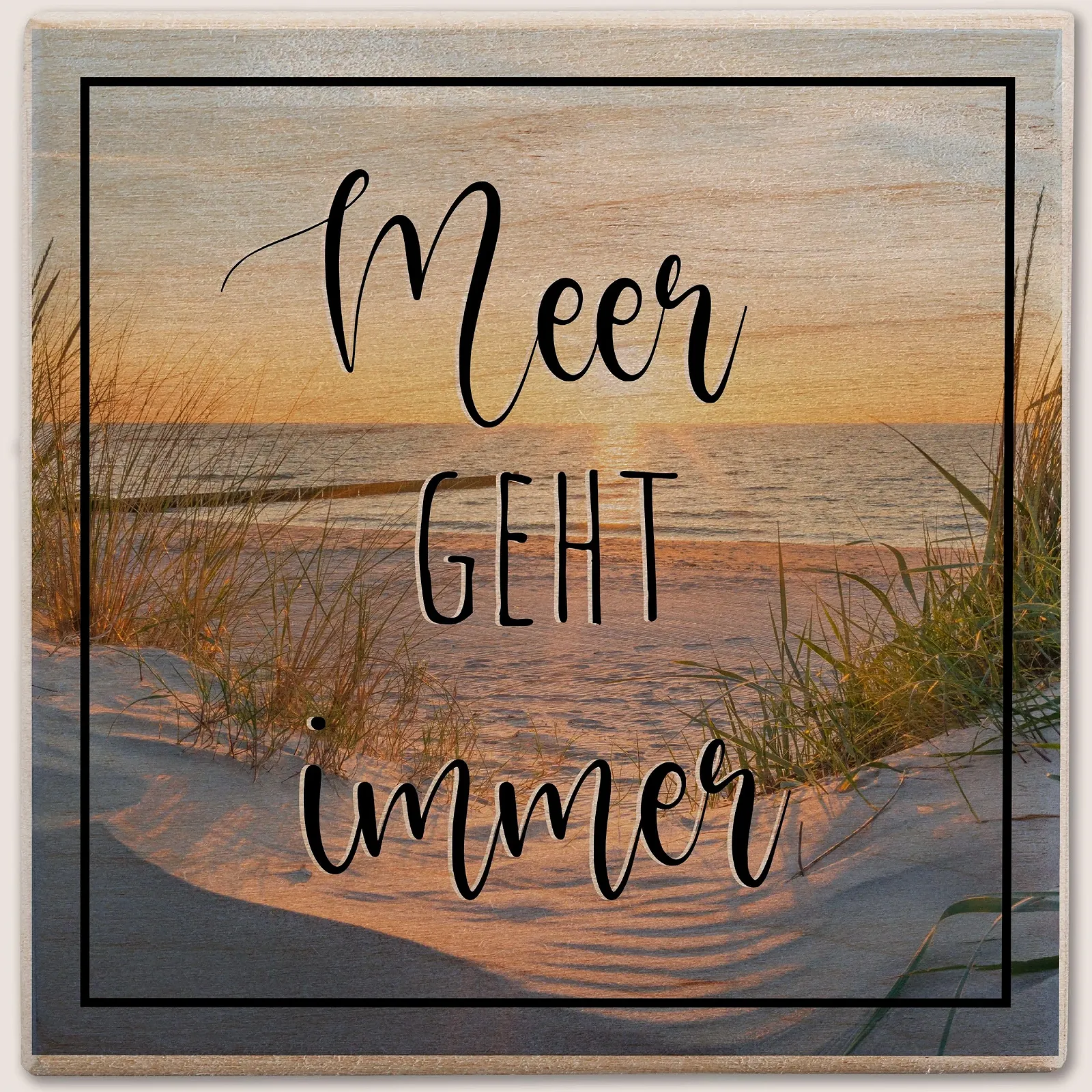 Скарбничка Meer Geht Immer дерев'яна з ключем, фото №2