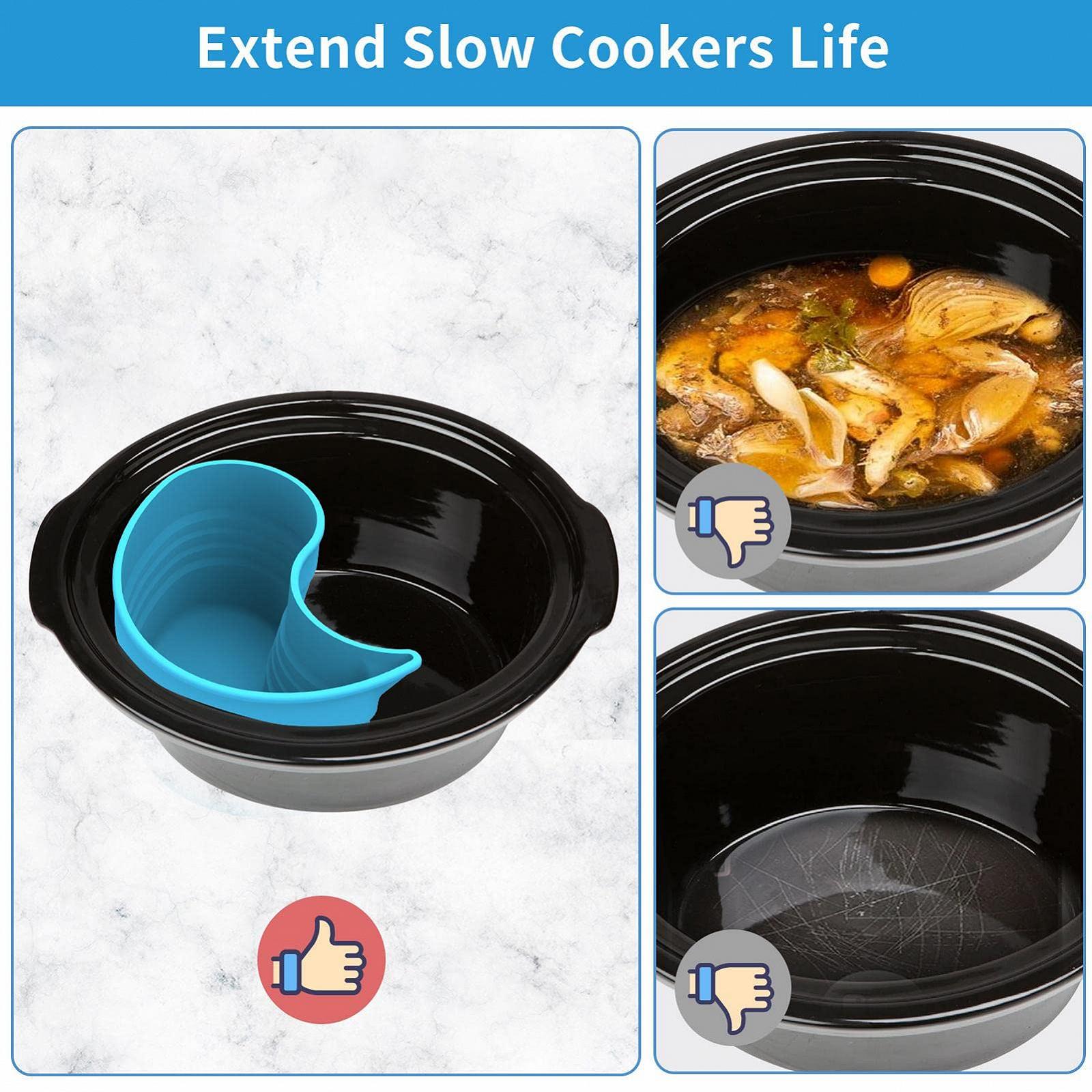 Лайнер Rosixehird Slow Cooker Divider для 6 литров Легко чистится, фото №5