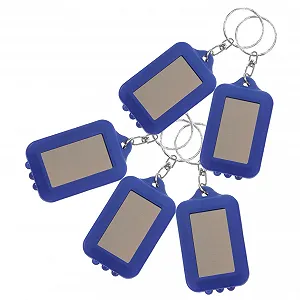 Фонарик UKCOCO 5 шт. Маленький фонарик Мини-фонарик Портативный фонарик Перезаряжаемый светодиодный брелок для походов и кемпинга Светодиодный фонарик-брелок - Фото 1