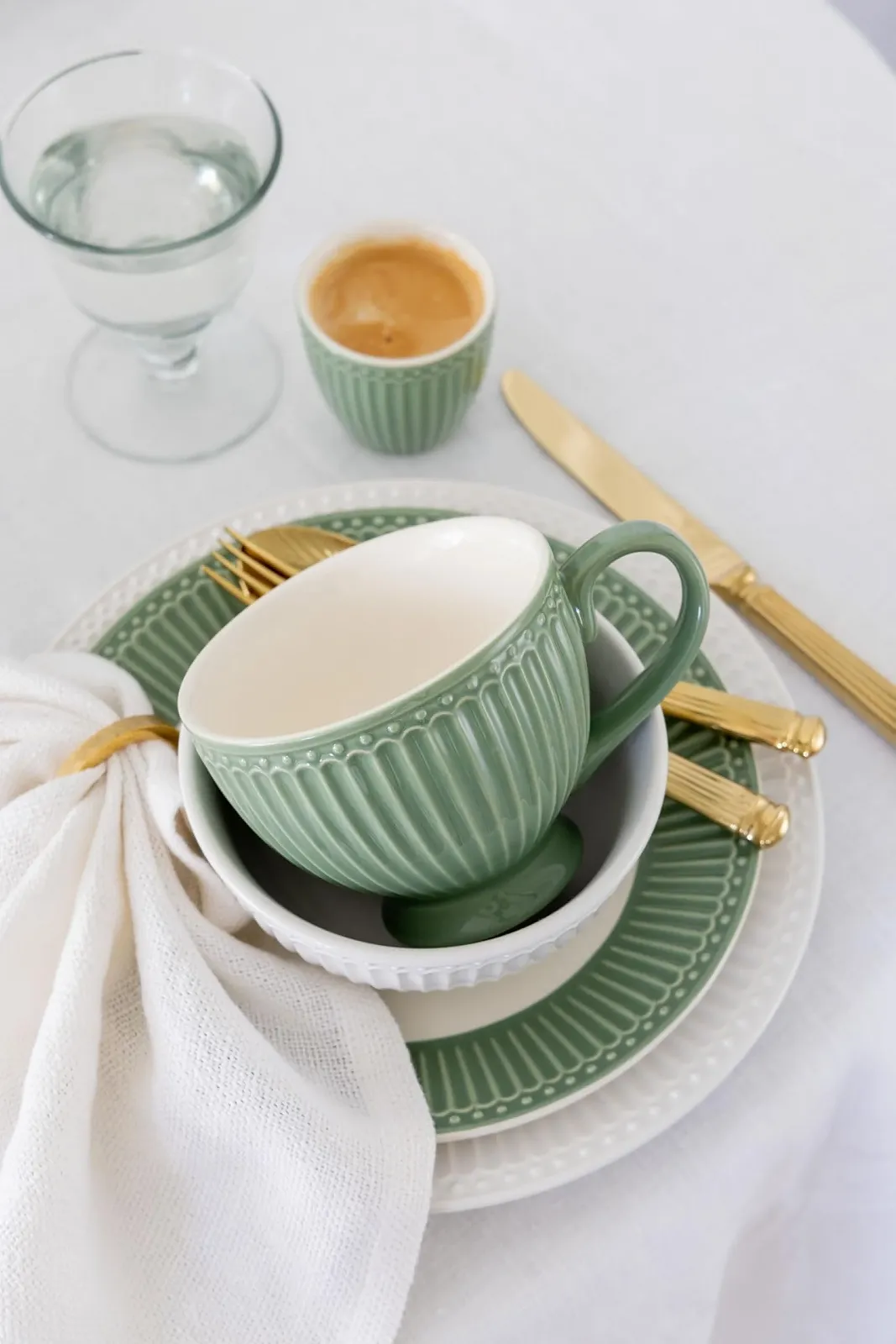 Миска для хлопьев Alice Dusty Green, бдительный зеленый, фото №5