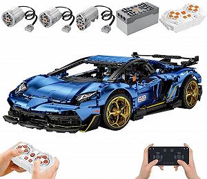 Конструктор Technic Car Lambor Aventador SVJ 63 С двигателем Набор 1:8 Модель большая 3811 деталей MOC совместимый с Lamborghini - Фото 1