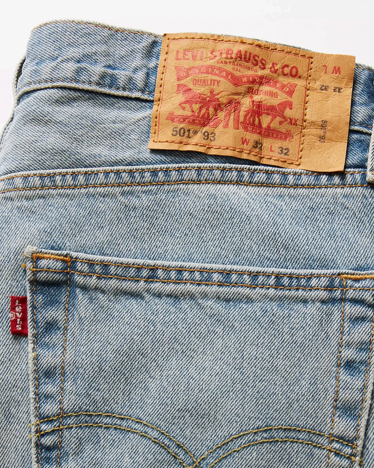 Чоловічі джинси Levis - 501 '93 Relaxed Original Who Cares - Mens - 32, фото №5 Чоловічі джинси Levis - 501 '93 Relaxed Original Who Cares - Mens - 32, фото №5