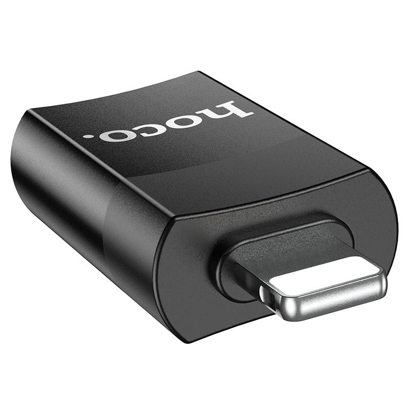 Переходник Hoco UA17 Lightning Male to USB Female USB2.0, фото №3
