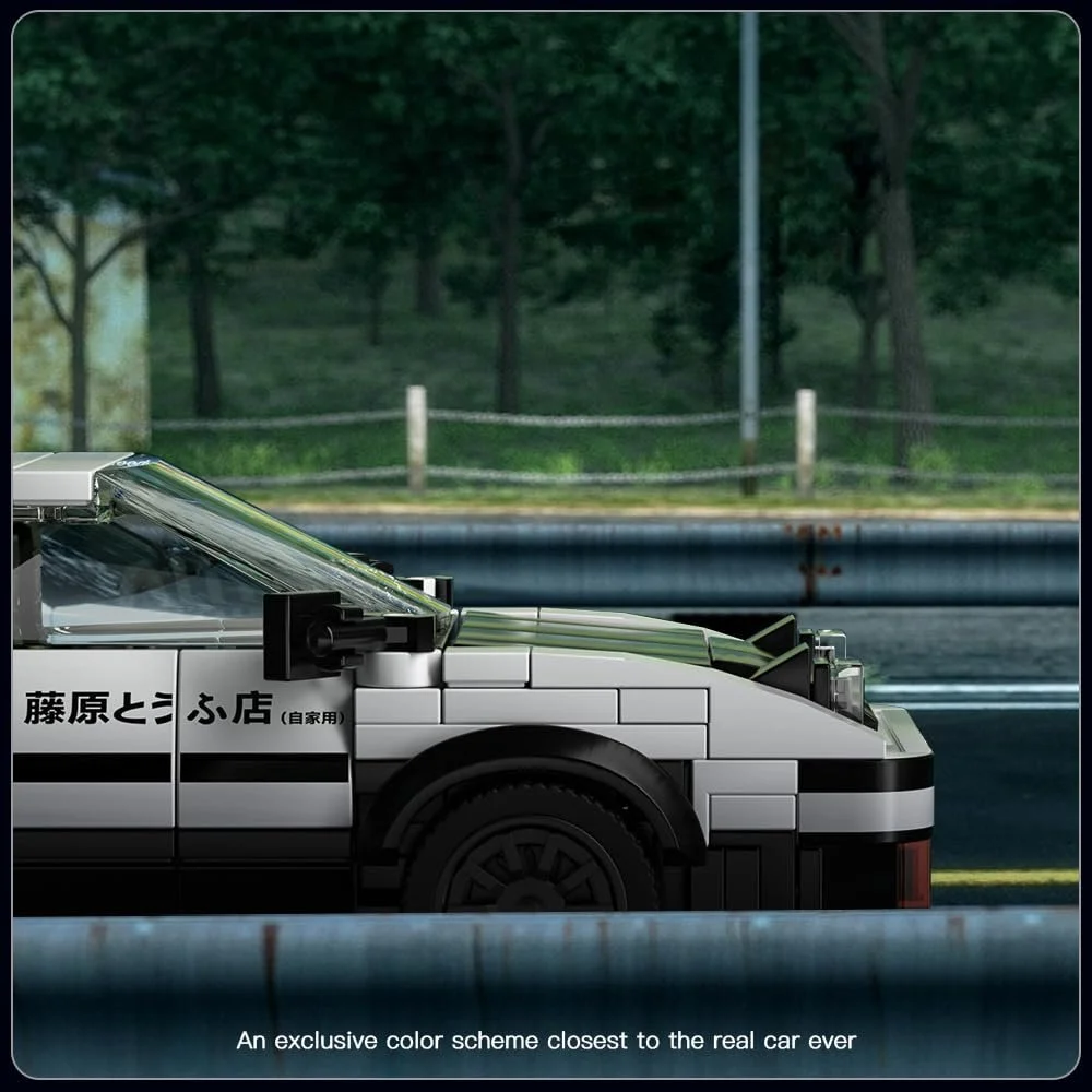 Конструктор Mould King Technik Speed Champion AE86 Racing Car, 399 деталей, фото №2 Конструктор Mould King Technik Speed Champion AE86 Racing Car, 399 деталей, фото №2