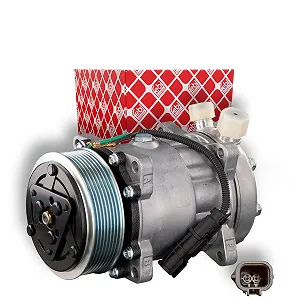 Компрессор кондиционера FEBI BILSTEIN 35384 для MAN NEOPLAN SINOTRUK (CNHTC) - Фото 1