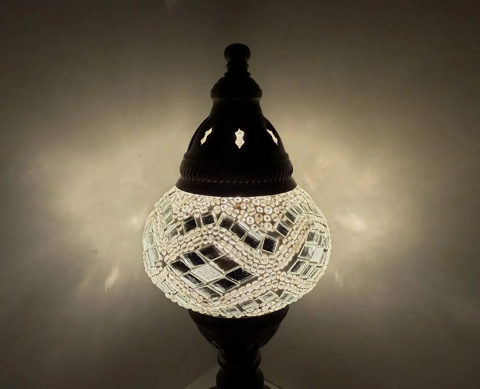 Настільна лампа Samarkand Lights Mosaic Table Lamp S Oriental Silver, фото №2