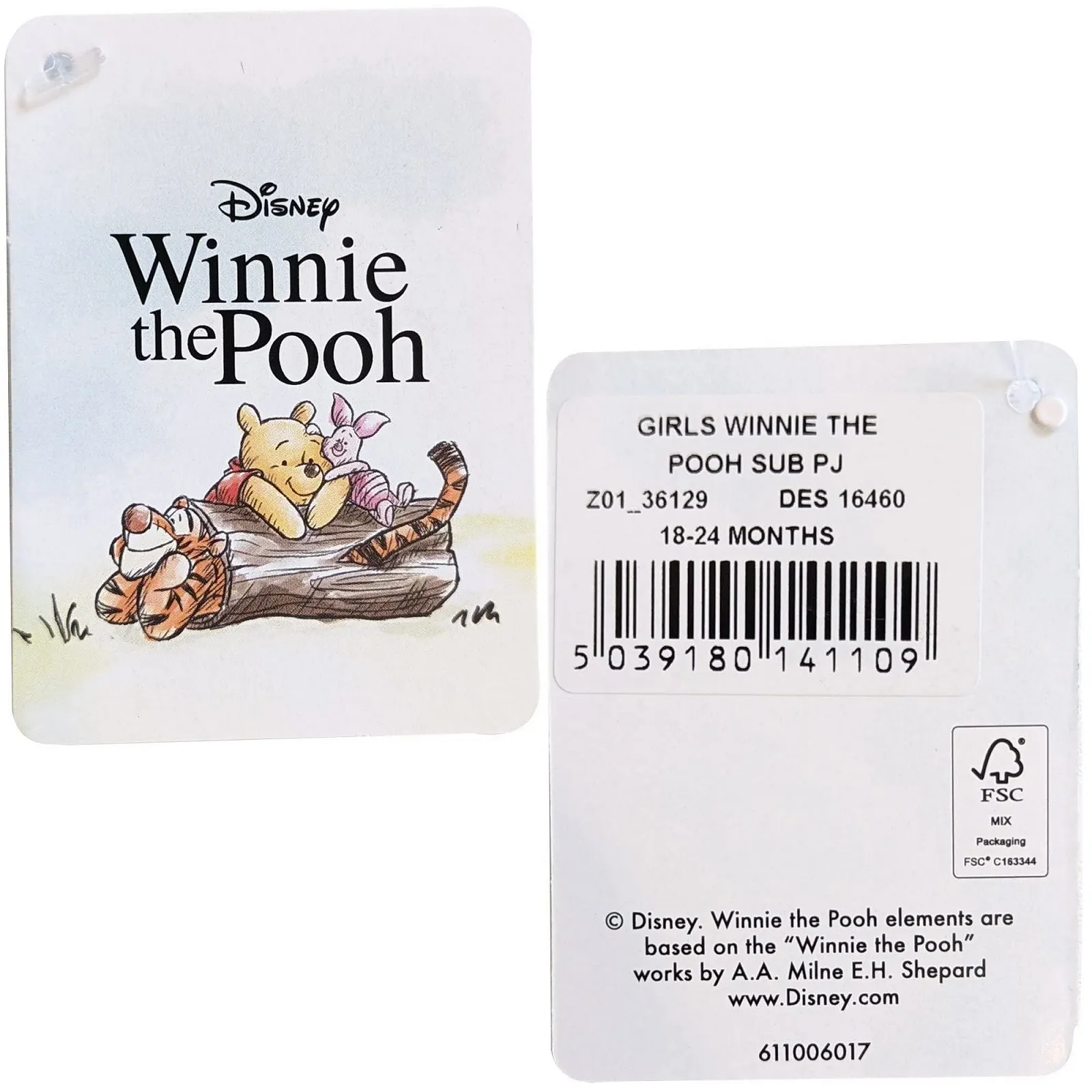 Пижама для девочек Winnie The Pooh Tigger Eeyore Piglet, фото №4 Пижама для девочек Winnie The Pooh Tigger Eeyore Piglet, фото №4