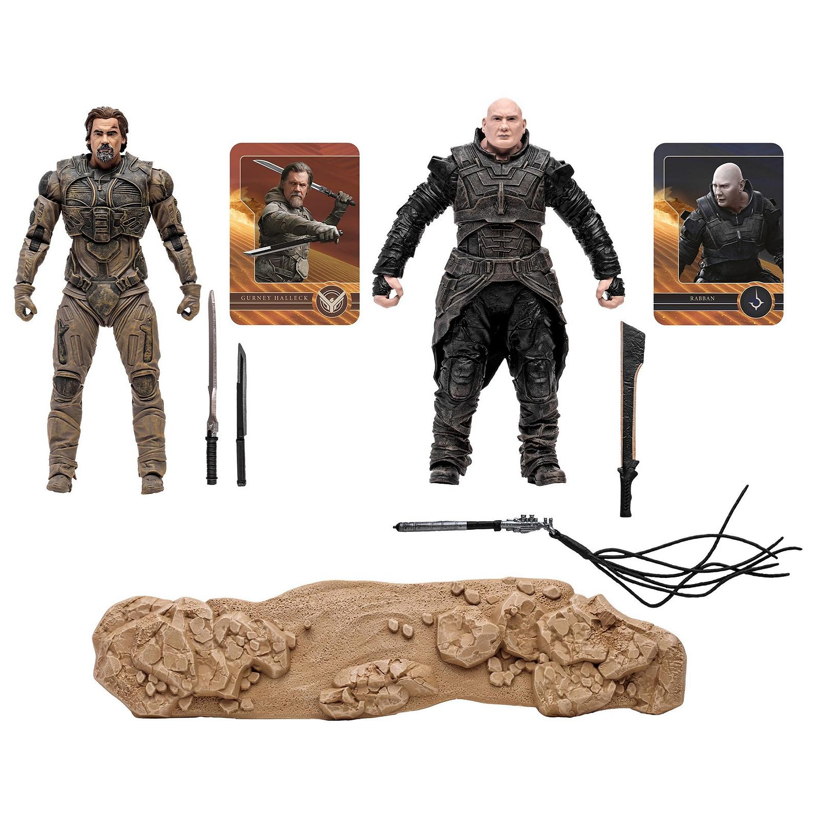 Фигурки McFarlane Дюна: Часть 2 Гурни Халлек и Раббан 18 см, набор 2 шт., фото №3