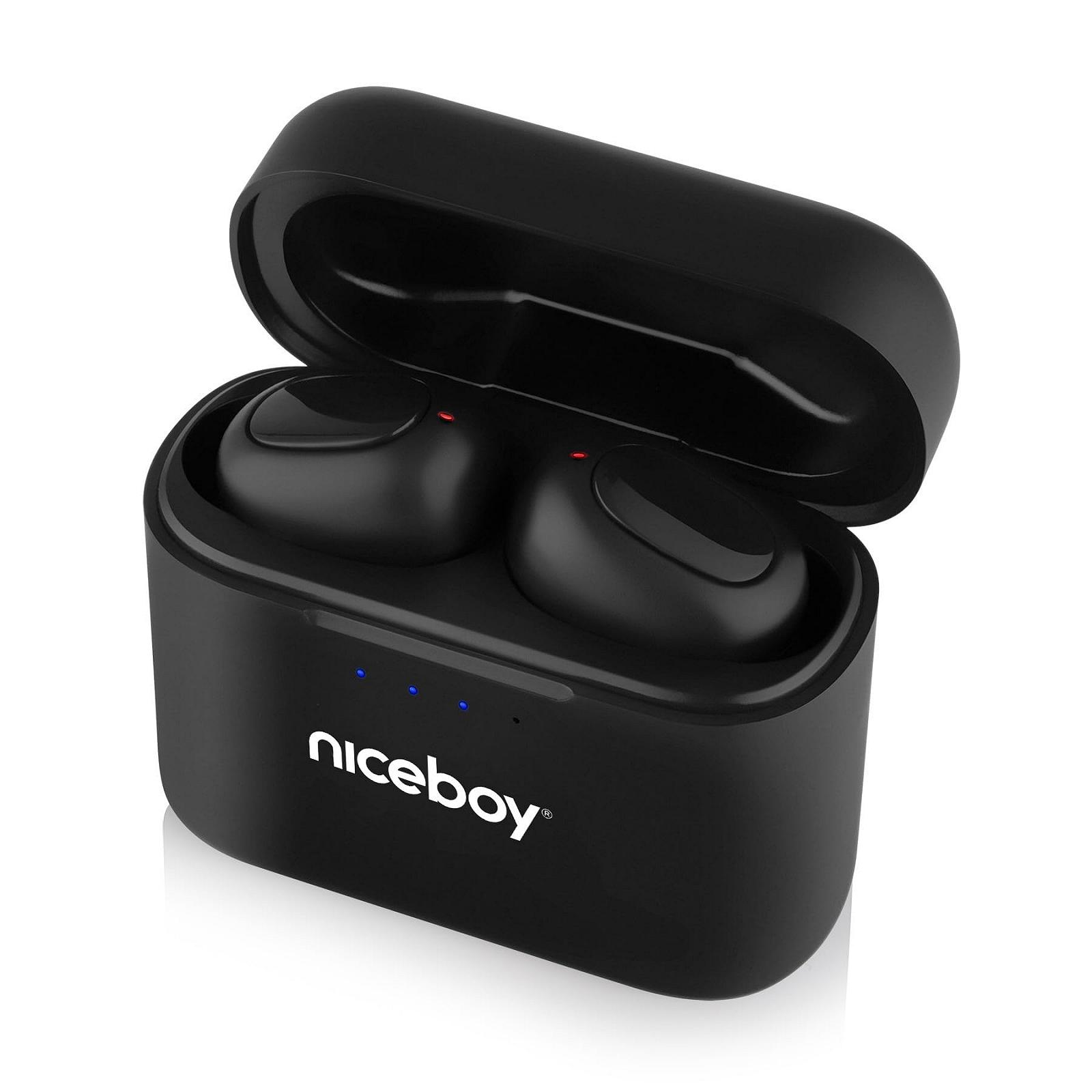 Навушники Niceboy HIVE Podsie 3 Безпровідні Bluetooth 5.1 35 годин роботи Чорний, фото №3