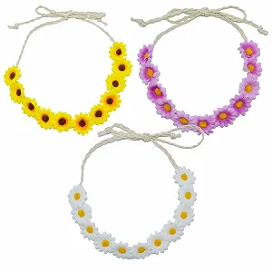 Вінок зі штучних квітів - Фото 1