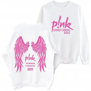 Свитшот Pink Summer Carnival 2024 Tour Розовый - Фото 1