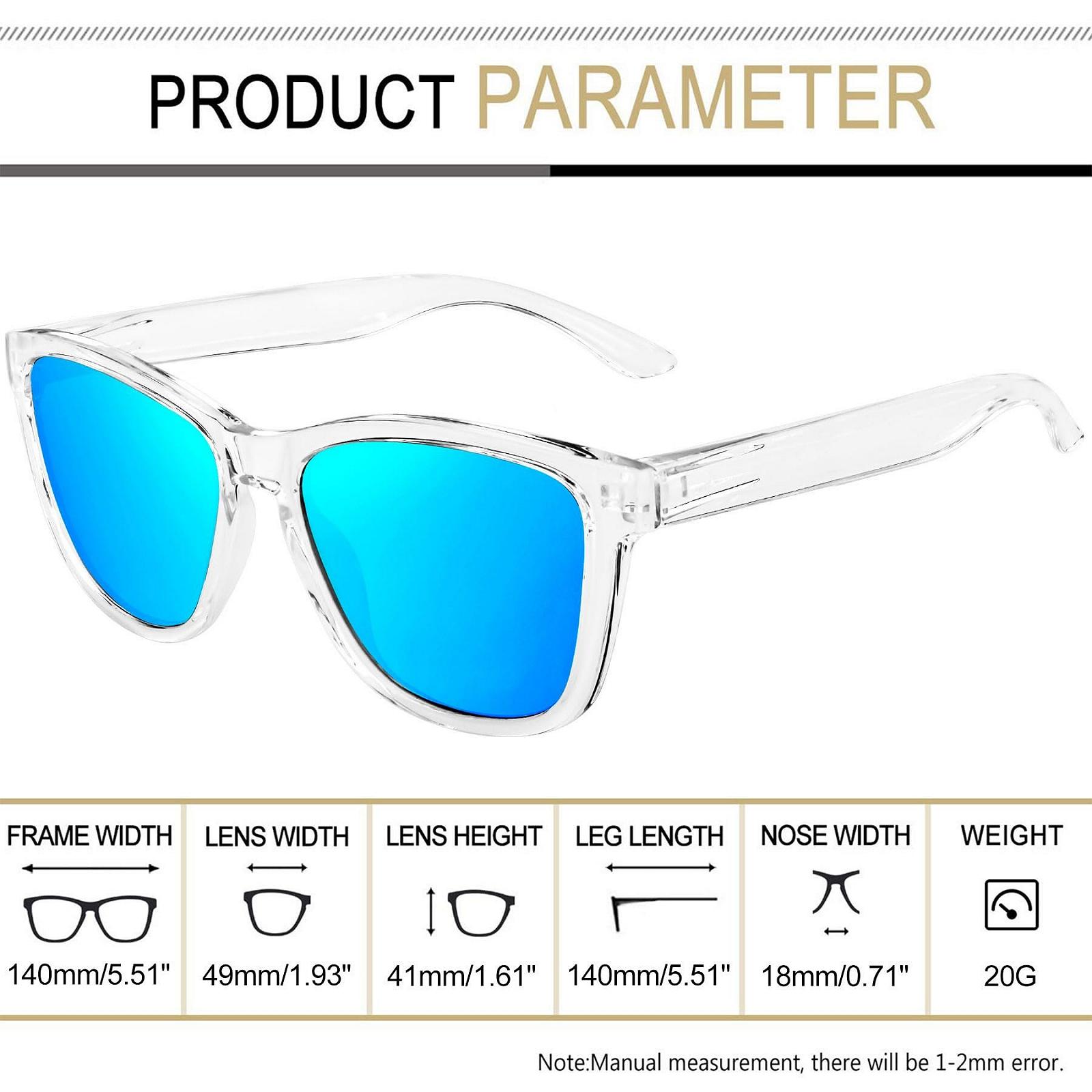 Сонцезахисні окуляри Прямокутні Joopin Поляризовані Класичні Ретро UV400 Унісекс, фото №4 Сонцезахисні окуляри Прямокутні Joopin Поляризовані Класичні Ретро UV400 Унісекс, фото №4