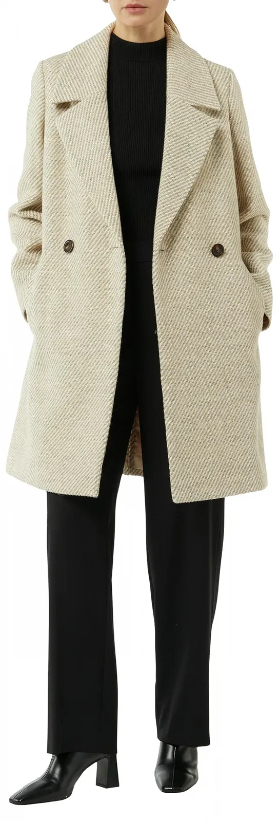 Пальто comma Твіл Жіноче, фото №4