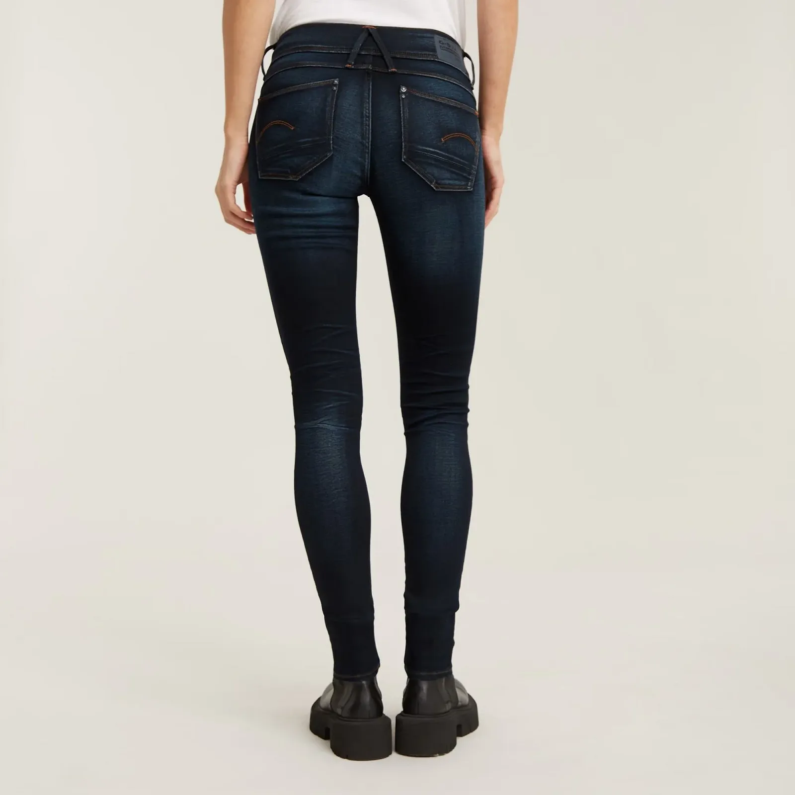 Жіночі джинси G‑STAR Lynn Mid Skinny Slander Blue Medium Aged - 31, фото №2 Жіночі джинси G‑STAR Lynn Mid Skinny Slander Blue Medium Aged - 31, фото №2