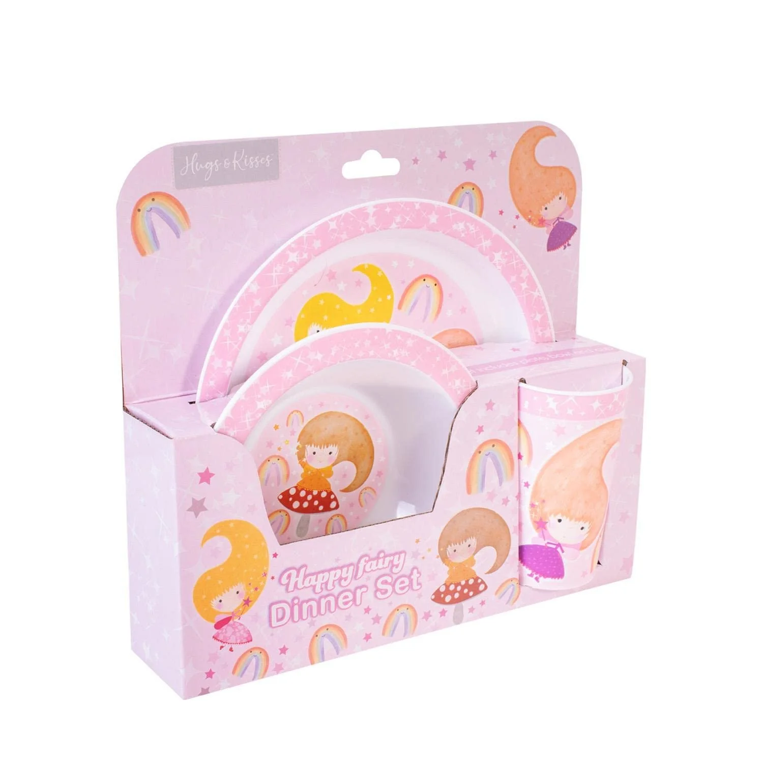 Набор детской посуды Сказочная Фея: тарелка, миска, чашка, набор карандашей, разноцветный, фото №2 Набор детской посуды Сказочная Фея: тарелка, миска, чашка, набор карандашей, разноцветный, фото №2