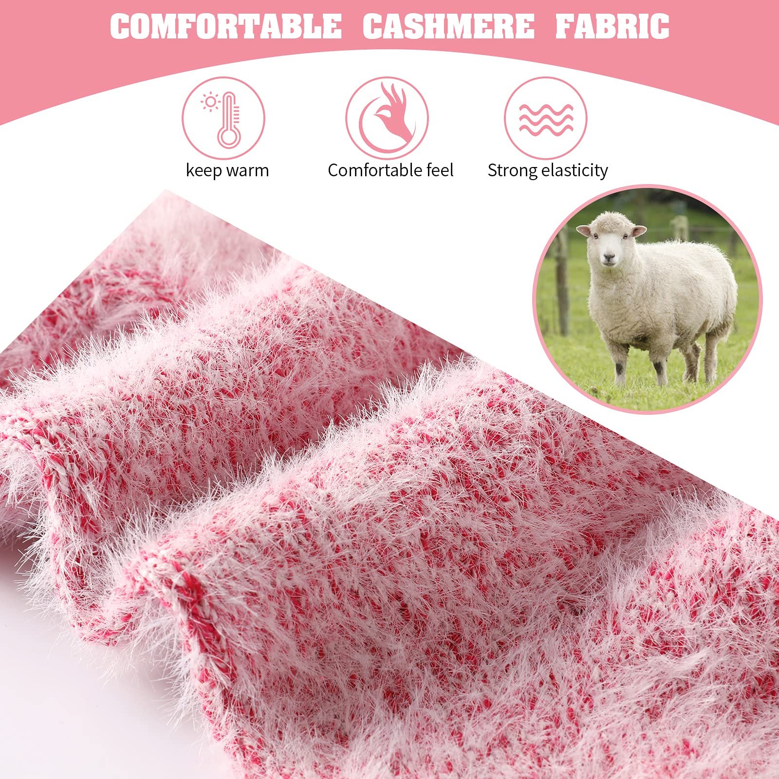 Шкарпетки ElifeAcc Fluffy для жінок, фото №3