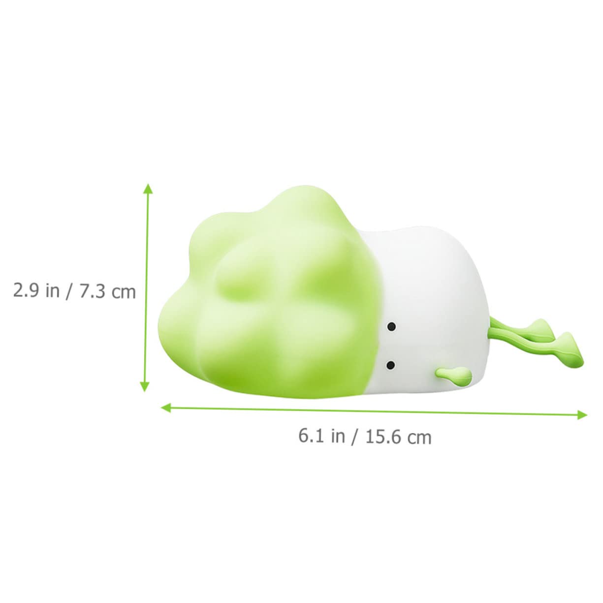 Світильник TOYANDONA USB нічник для немовлят набір з 4 шт. силіконовий білий, фото №2 Світильник TOYANDONA USB нічник для немовлят набір з 4 шт. силіконовий білий, фото №2