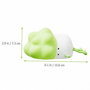 Світильник TOYANDONA USB нічник для немовлят набір з 4 шт. силіконовий білий synthetic.ua - Фото 1