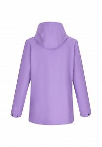 Жіноче пальто Schmuddelwedda з капюшоном водонепроникне на блискавці з прорізною кишенею довгий рукав стандартного крою synthetic.ua - Фото 1