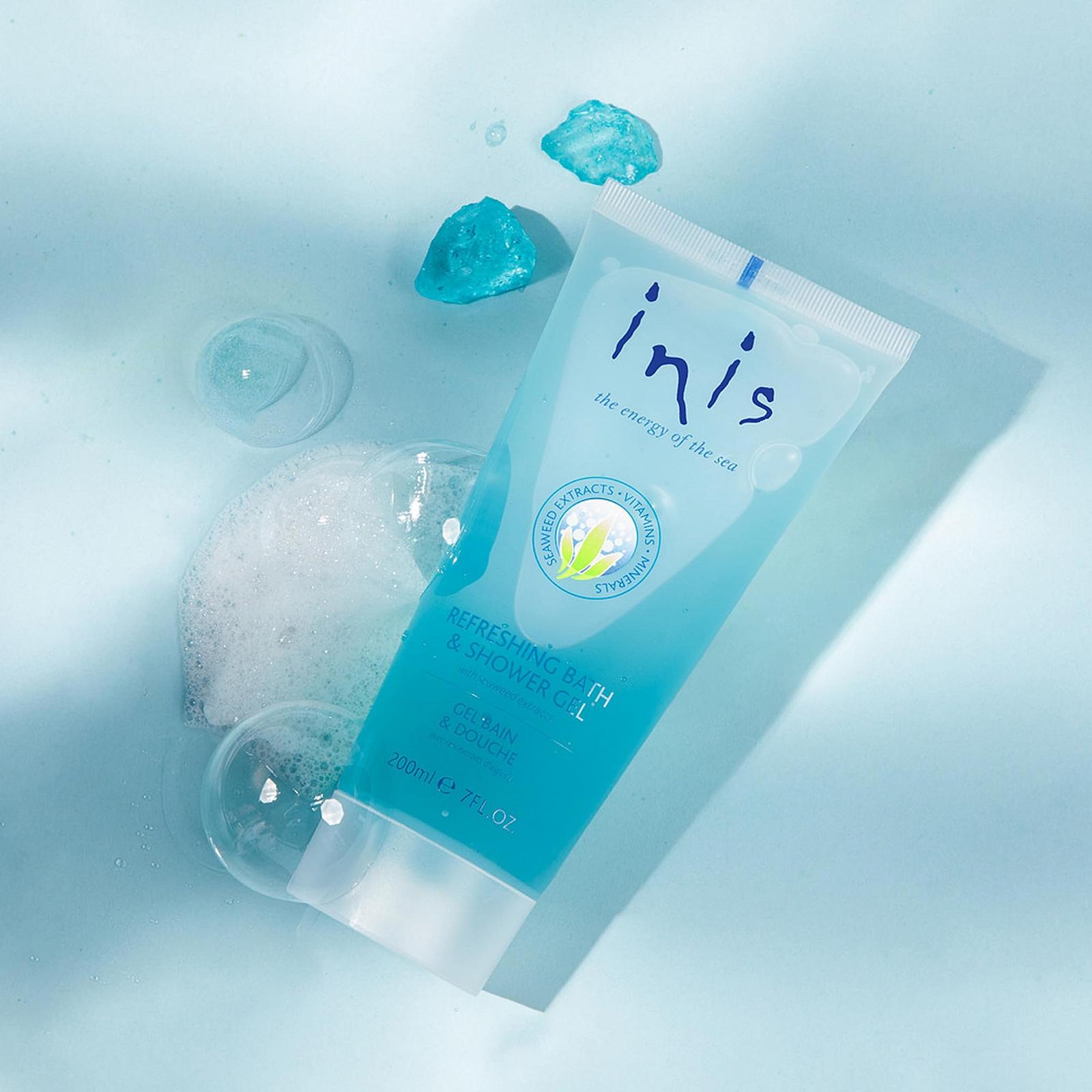 Гель для душу Inis The Energy of the Sea Освіжаючий 200 мл, фото №7 Гель для душу Inis The Energy of the Sea Освіжаючий 200 мл, фото №7
