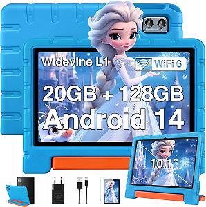Планшет 10.1" ZIOVO Z138 6+14/128Gb 8 ядер Android 14 6000 mAh Черный - Фото 1