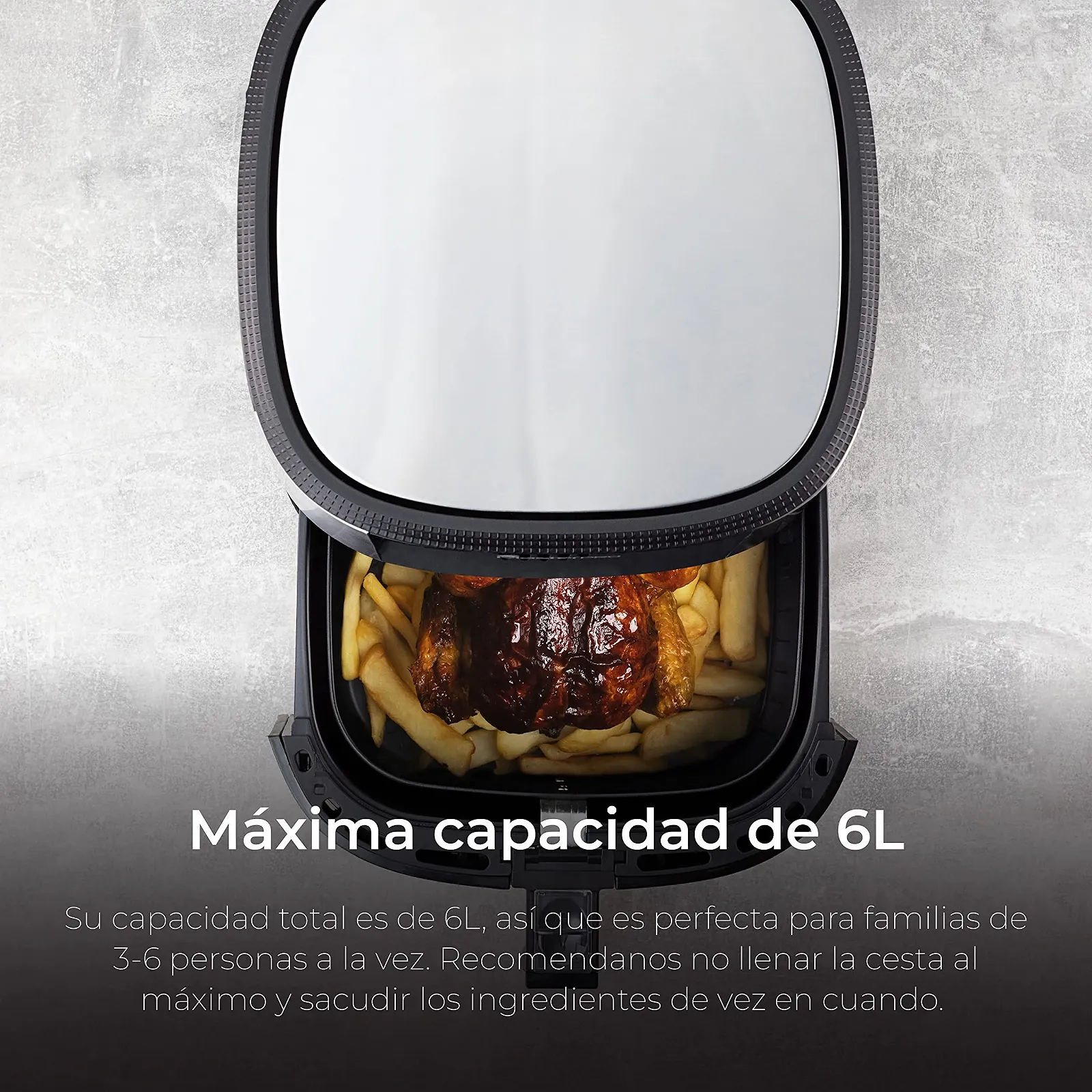 Мультипіч MasterPro Foodies 6L 1800W XXL 8-in-1, фото №6 Мультипіч MasterPro Foodies 6L 1800W XXL 8-in-1, фото №6