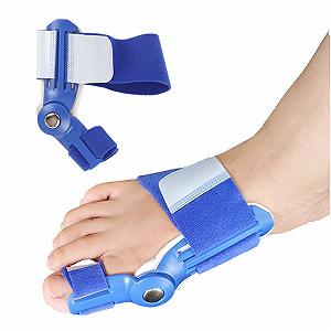 Коректор великого пальця стопи 2 шт Hallux Valgus Регульований Випрямляч - Фото 1