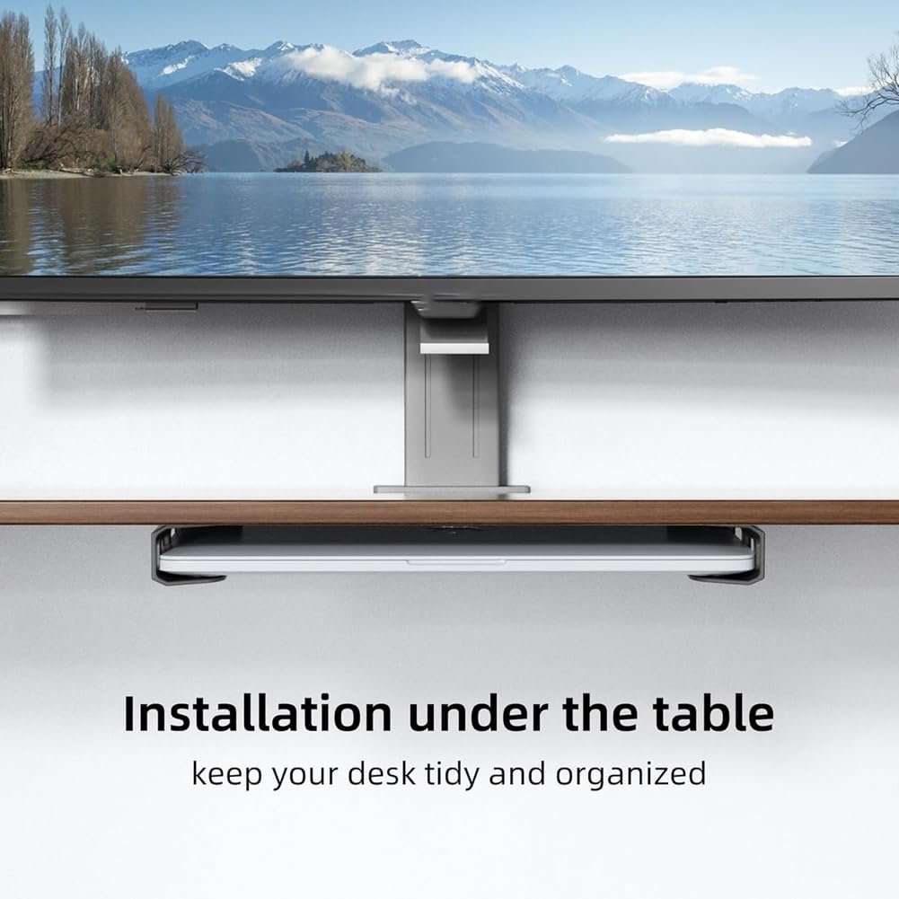 Держатель для ноутбука Универсальный настенный и подстольный держатель для MacBook, Surface, клавиатур, коммутаторов, планшетов и прочего, 2 шт, фото №5 Держатель для ноутбука Универсальный настенный и подстольный держатель для MacBook, Surface, клавиатур, коммутаторов, планшетов и прочего, 2 шт, фото №5