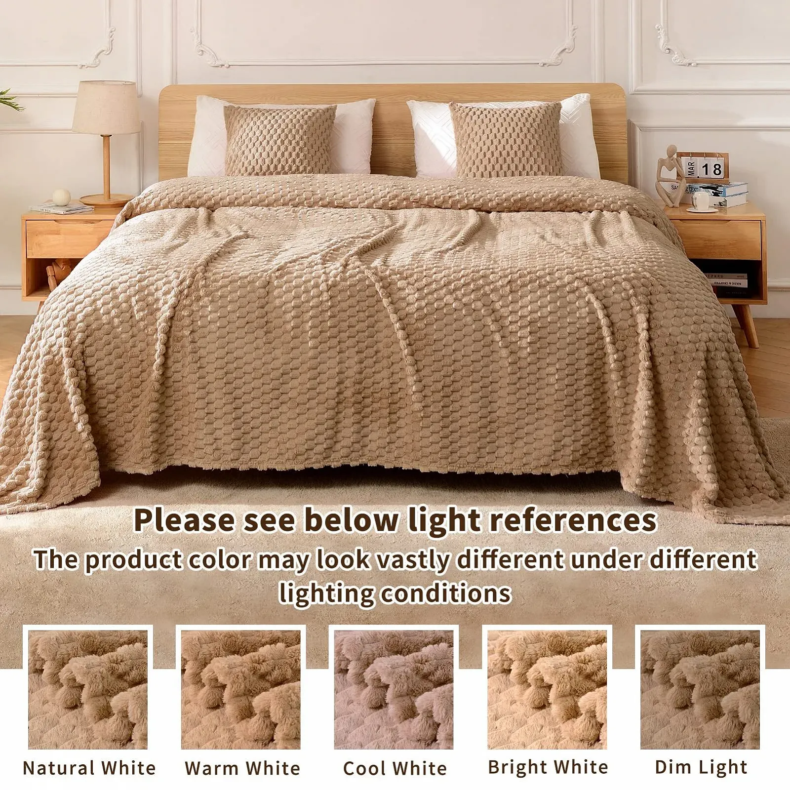 Покривало FY FIBER HOUSE Флісова М'яка, Надзвичайно М'яка Пухнаста, фото №6