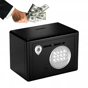 Скарбничка електронна з кодовим замком та сенсорним керуванням ABS - Фото 1