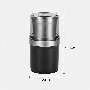 Электрическая кофемолка Toplionace M200B Мини, многофункциональная, для зерна, специй, крупы, кофе, сухого зерна, фасоли synthetic.ua - Фото 1