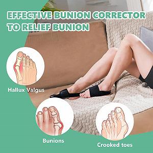 Шина для корекції Hallux Valgus, пов'язка Hallux Valgus для чоловіків і жінок synthetic.ua - Фото 1