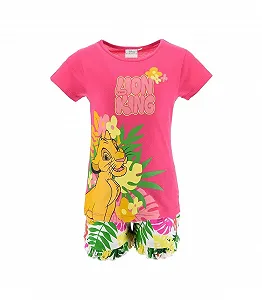Комплект Одягу Disney Король Лев для Дівчаток М'яка Бавовна Дизайн Сімба - Фото 1
