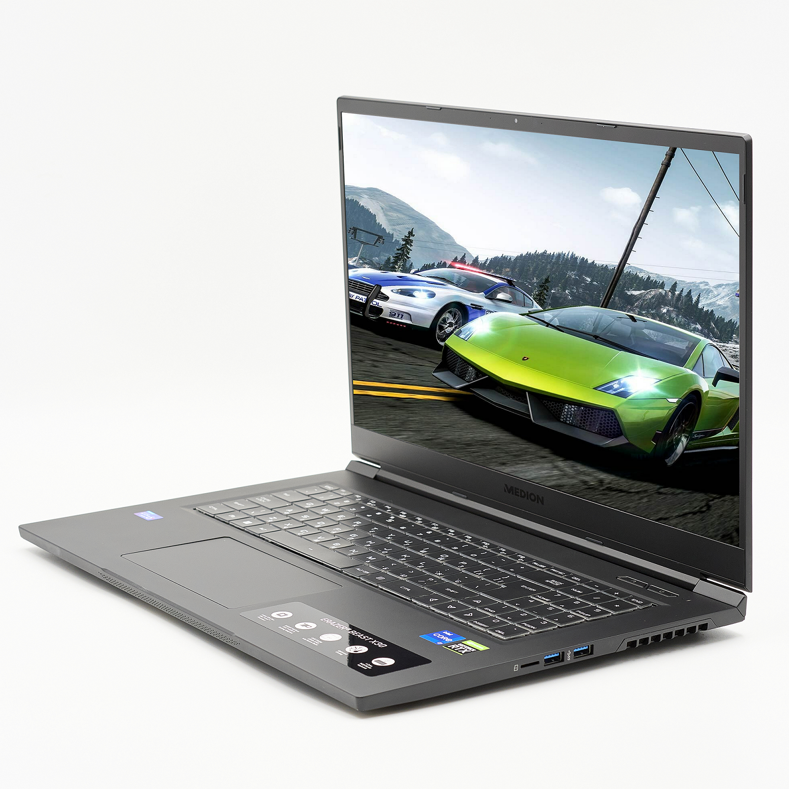 Игровой ноутбук Medion Erazer Beast X30-MD Intel Core i7-12700H ОЗУ 16 ГБ SSD 1 ТБ RTX 3070Ti IPS WQHD 2K 165Hz, фото №4