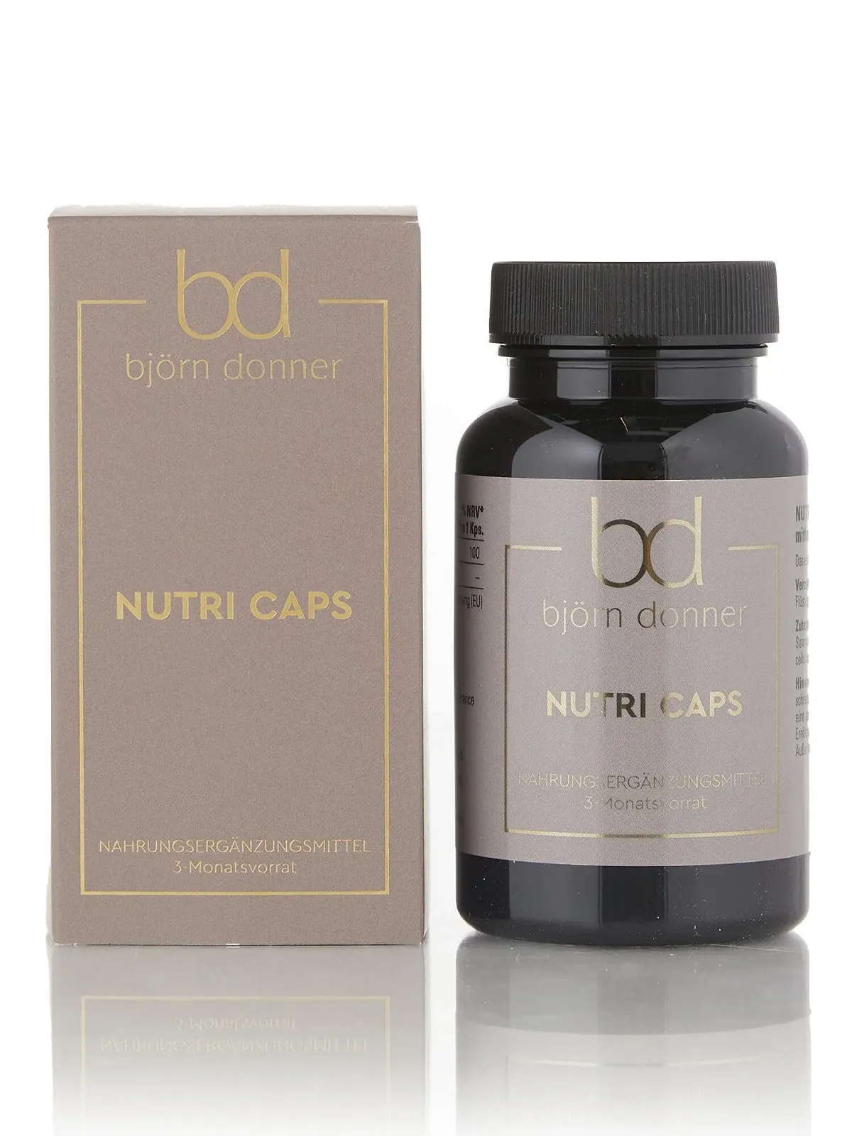 Капсули Björn Donner Nutri - Запас на 3 місяці - Для зменшення випадіння волосся у жінок 90 капсул, фото №1