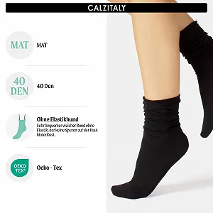 Шкарпетки Calzitaly, набір 4/5 пар, без еластичної резинки synthetic.ua - Фото 1