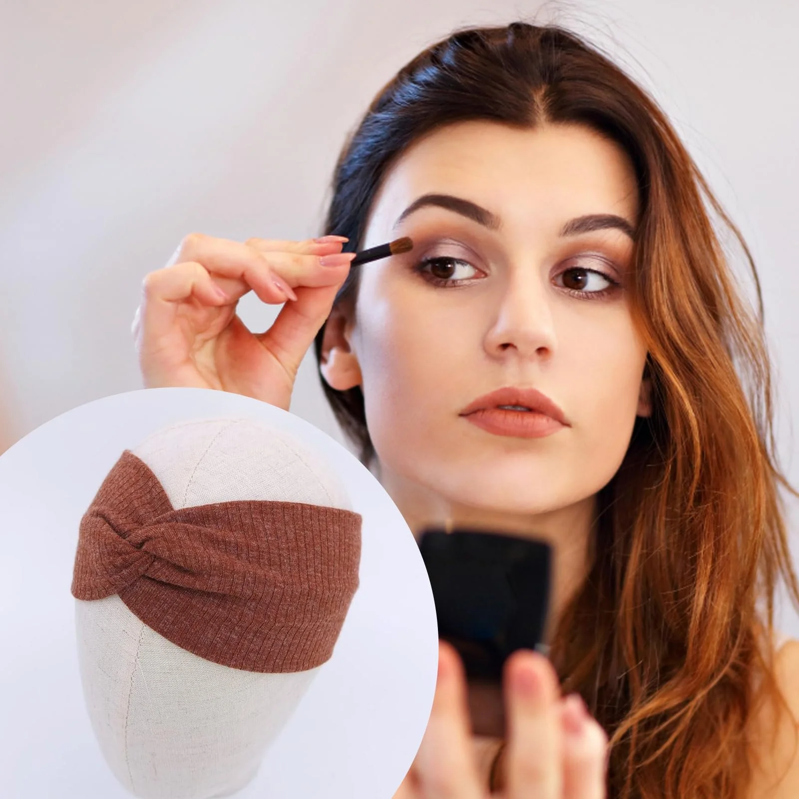 Жіночий Пов'язка для волосся еластичний для занять спортом, йогою, фото №5