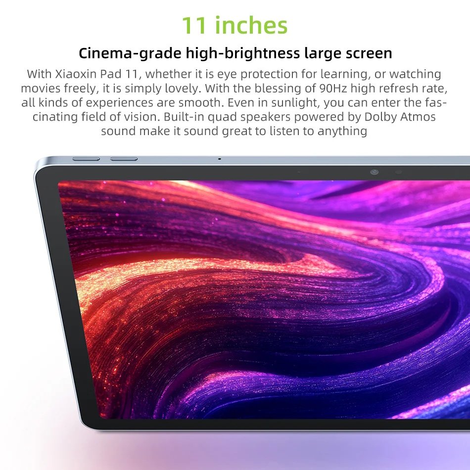 Планшет Lenovo Xiaoxin Pad 11" 2025 6/128Gb 2.5К Dimensity 6300 Dolby Atmos WiFi, фото №5