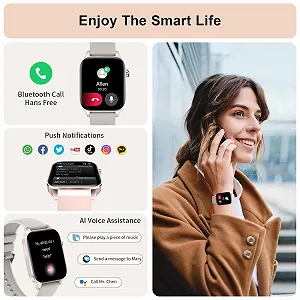 Смарт-часы HXQHSTBG для мужчин и женщин, фитнес-трекер с функцией телефона, 1,8-дюймовые HD-смарт-часы, IP67 водонепроницаемые, измерение кислорода в крови, 100+ спортивных режимов, трекер активности для Android/iOS цена на synthetic.ua - Фото 1 Смарт-часы HXQHSTBG для мужчин и женщин, фитнес-трекер с функцией телефона, 1,8-дюймовые HD-смарт-часы, IP67 водонепроницаемые, измерение кислорода в крови, 100+ спортивных режимов, трекер активности для Android/iOS synthetic.ua - Фото 1