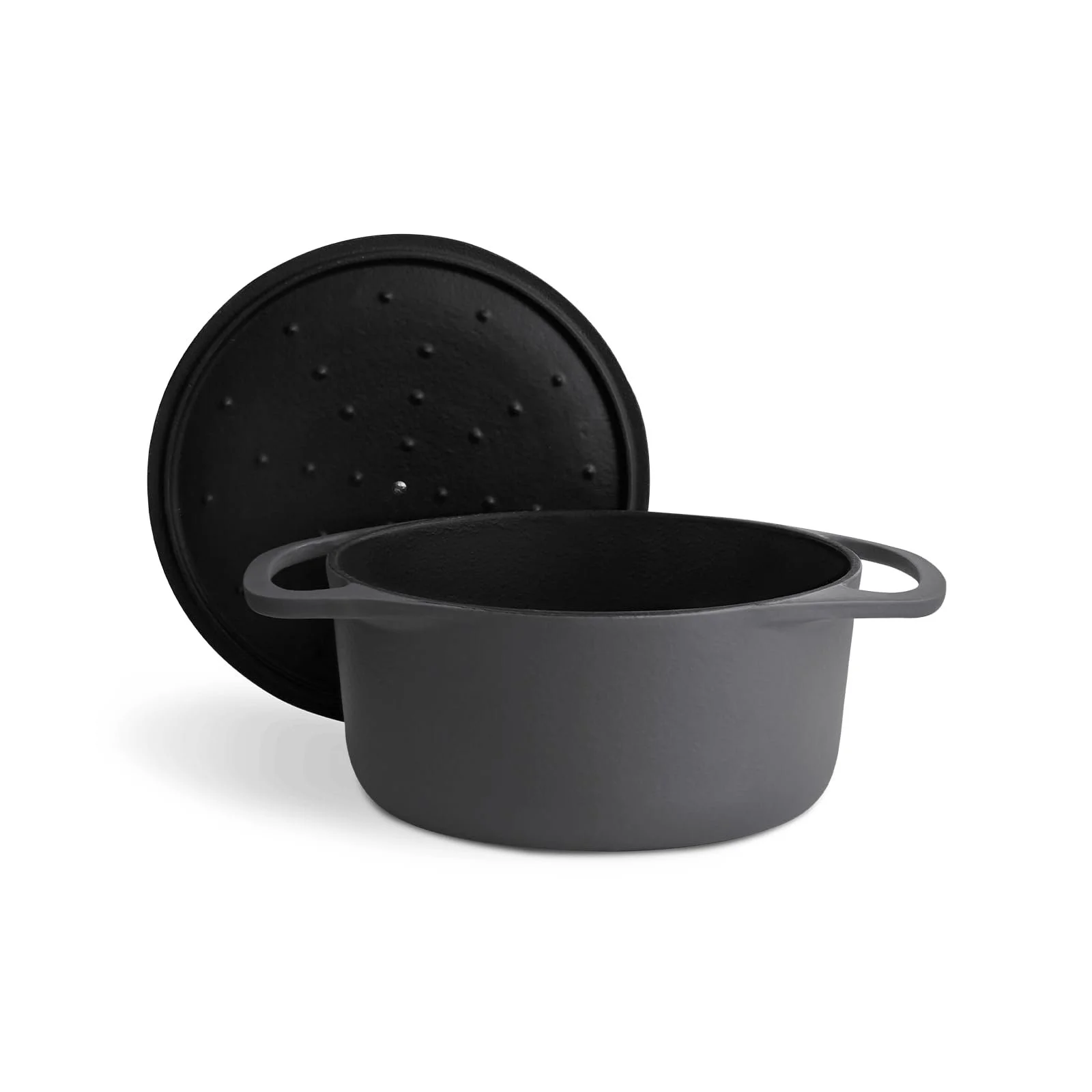 Каструля Clara Чавун з кришкою для індукційної плити та духовки, фото №3