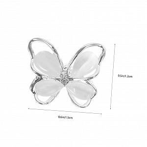 Украшение для ногтей Бант FRCOLOR, 50 шт, Аксессуары для ногтей, 3D Сплав Хрустальный галстук synthetic.ua - Фото 1