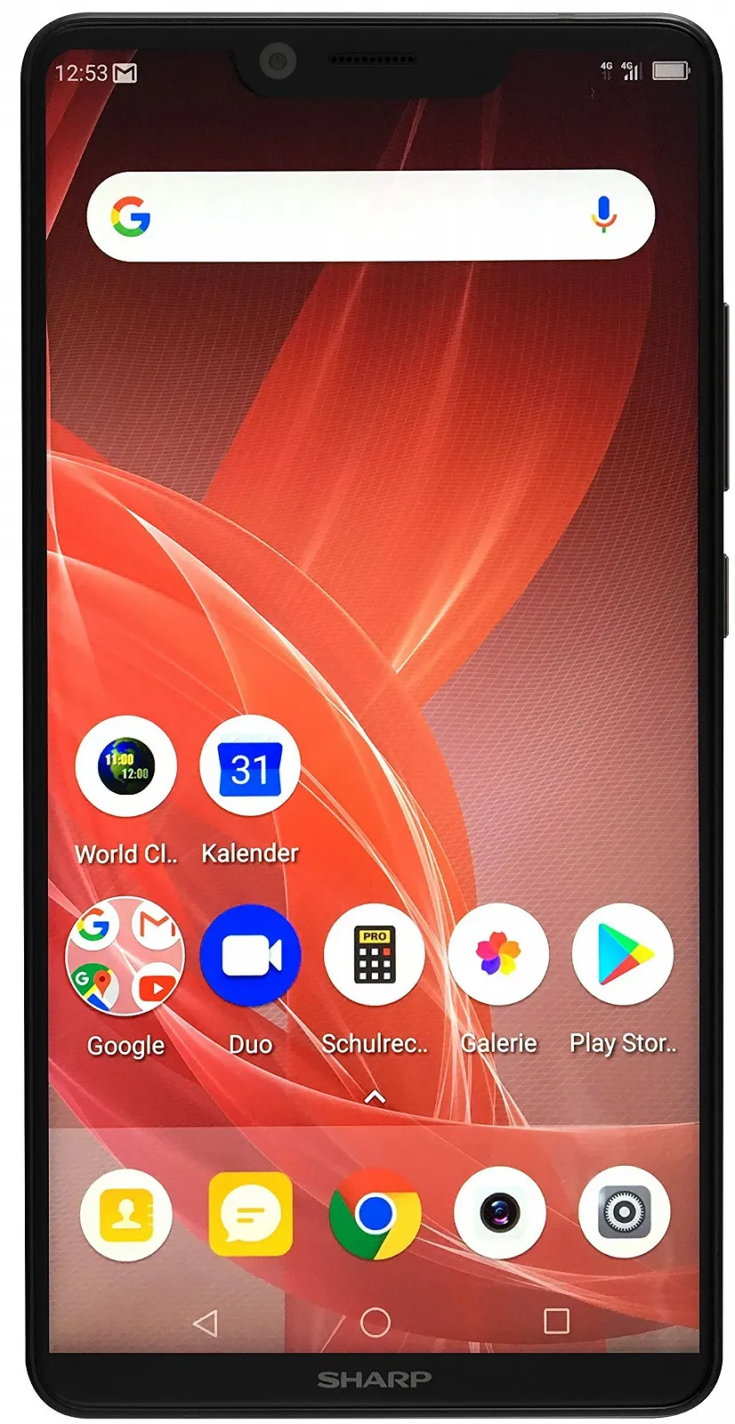 Смартфон Sharp Aquos D10 5.99" Dual SIM 4G 4 GB 64 GB 2900 mAh Black, фото №1