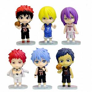 Набор фигурок Чиби Баскетбол "Kuroko no Basuke", 6 шт./компл., 10 см synthetic.ua - Фото 1