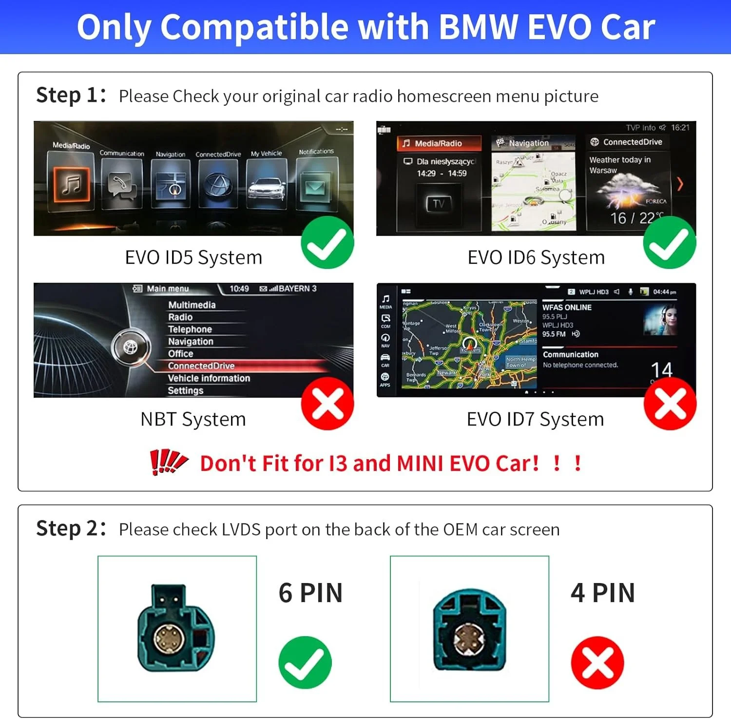 Бездротовий модуль приймача Smart CarPlay Module Interface For BMW 1-7 M3 M4 M5 X1-X6 2017-2020 for BMW EVO System ID5 ID6 Black, фото №2 Бездротовий модуль приймача Smart CarPlay Module Interface For BMW 1-7 M3 M4 M5 X1-X6 2017-2020 for BMW EVO System ID5 ID6 Black, фото №2