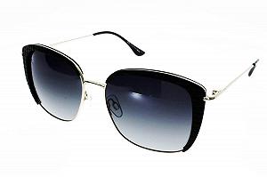 Солнцезащитные очки HIS HPS24109/1 Поляризованные, золотисто-черные, многоцветные, средние - Фото 1