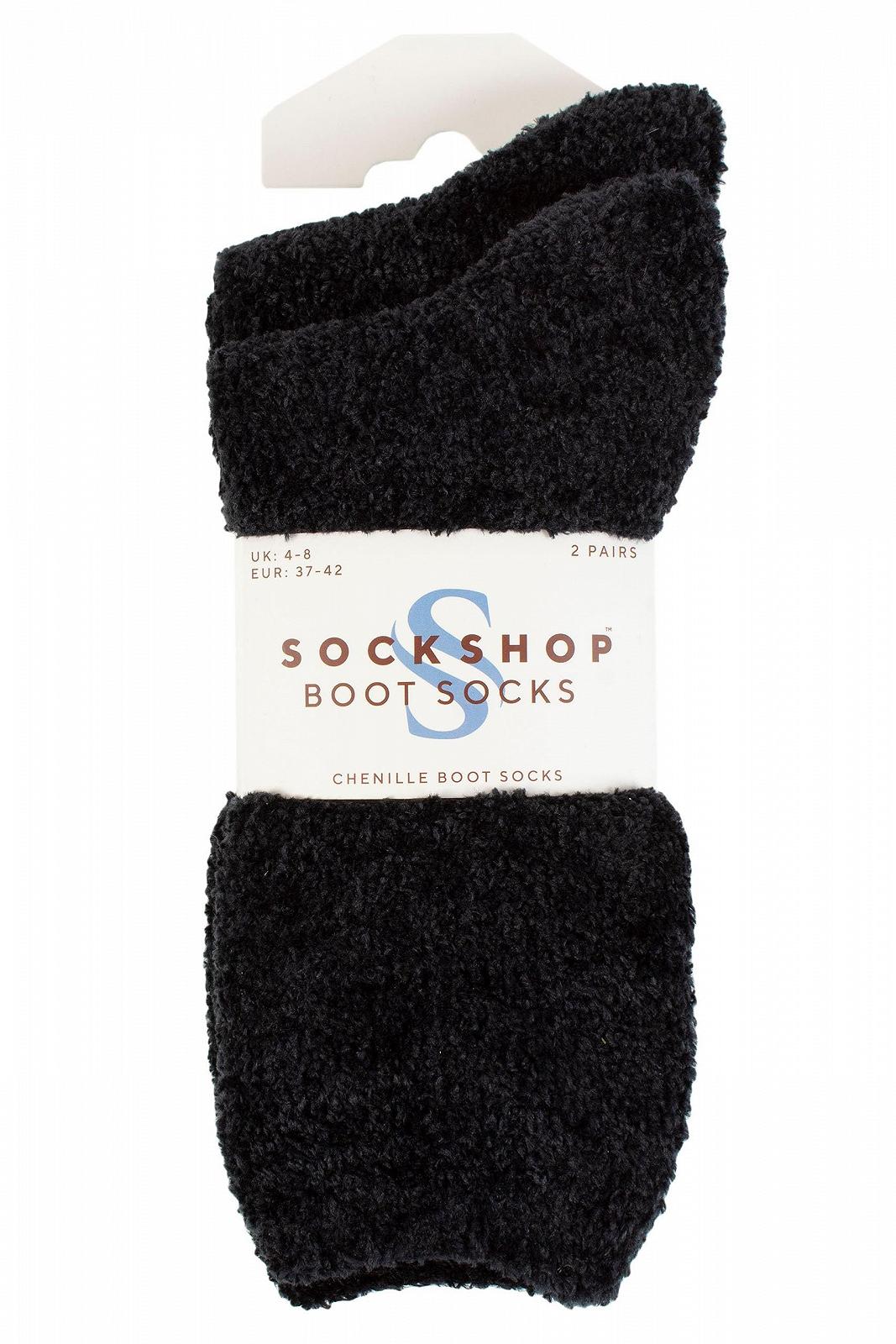 Шкарпетки для чобіт жіночі SockShop Chenille, 2 пари, фото №2