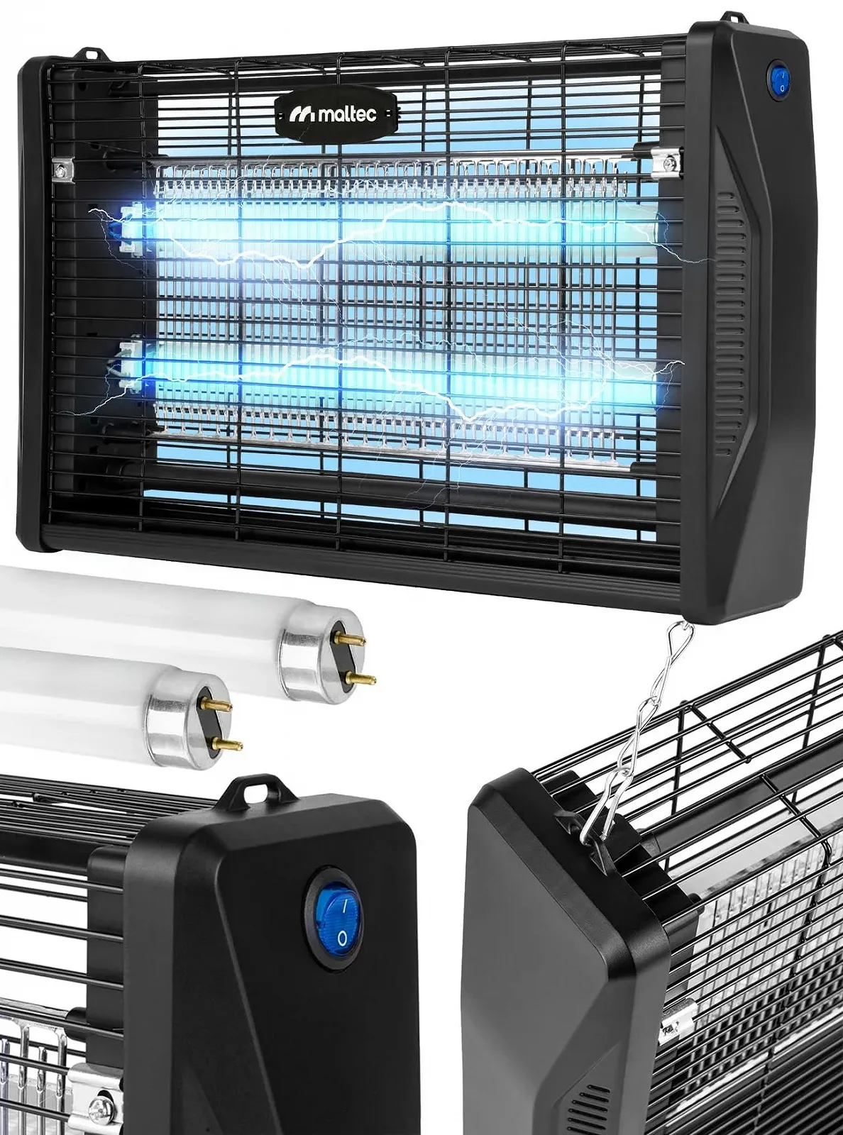 Електричний знищувач комах MalTec MasterKiller 20 Вт UV, фото №1 Електричний знищувач комах MalTec MasterKiller 20 Вт UV, фото №1